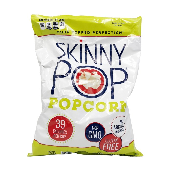 Skinny pop nutrition facts