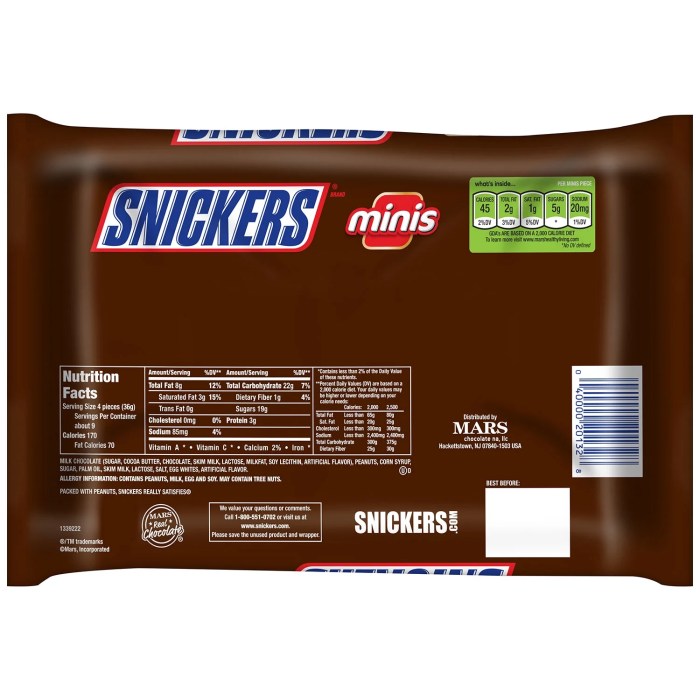 Snickers facts almond vending