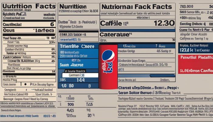 Diet pepsi nutrition facts