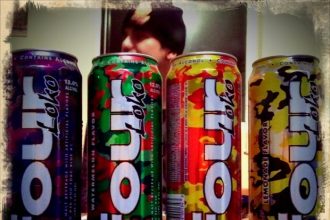 Nutrition facts of a four loko