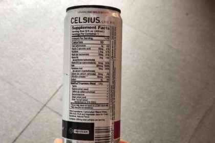 Celsius drink nutrition facts previous next