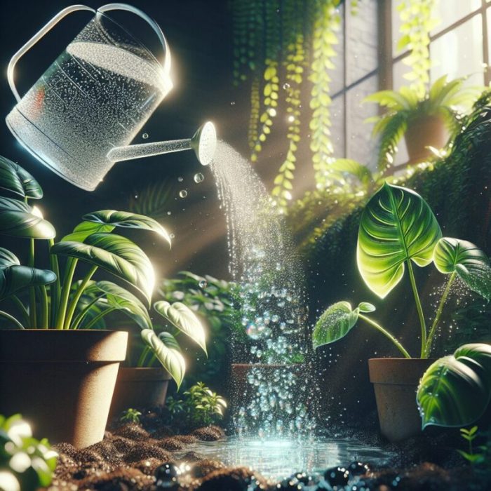 Can you water plants with soapy water