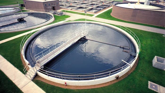 Wastewater drinking treating amwater